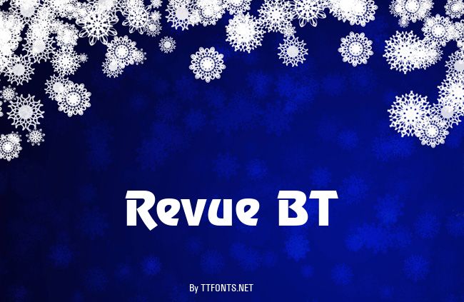Revue BT example